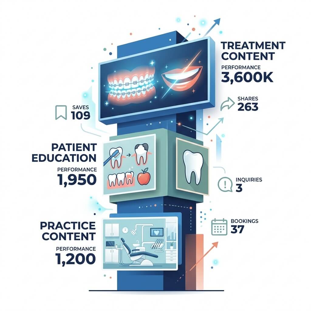 What Actually Performs on Dental Social Media
